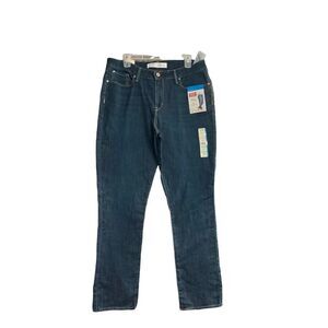 LEVI STRAUSS Signature Mid Rise Slim Jeans Blue Size 16 M 33/30 New With Tags
